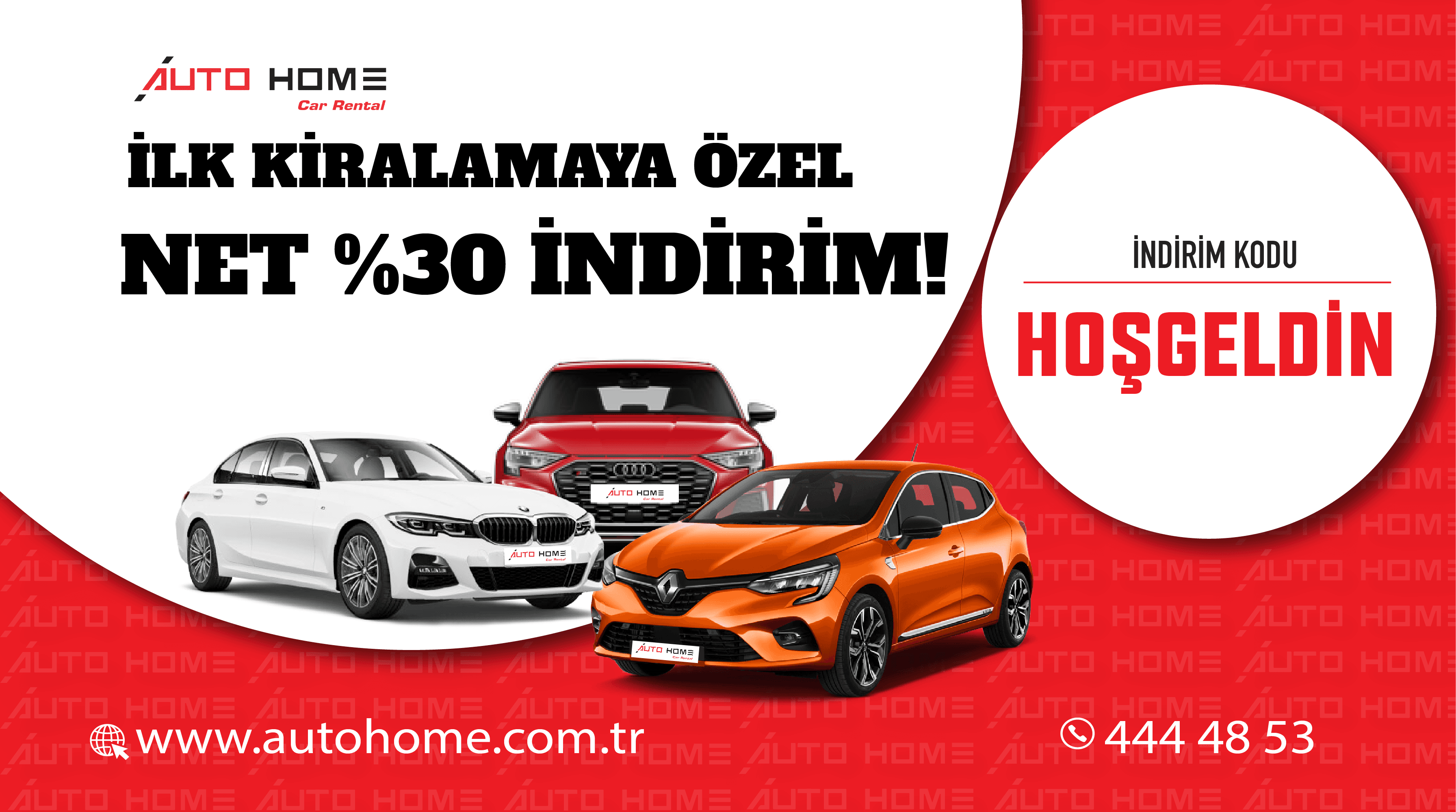 İlk Kiralamaya Özel Net %30 İndirim!